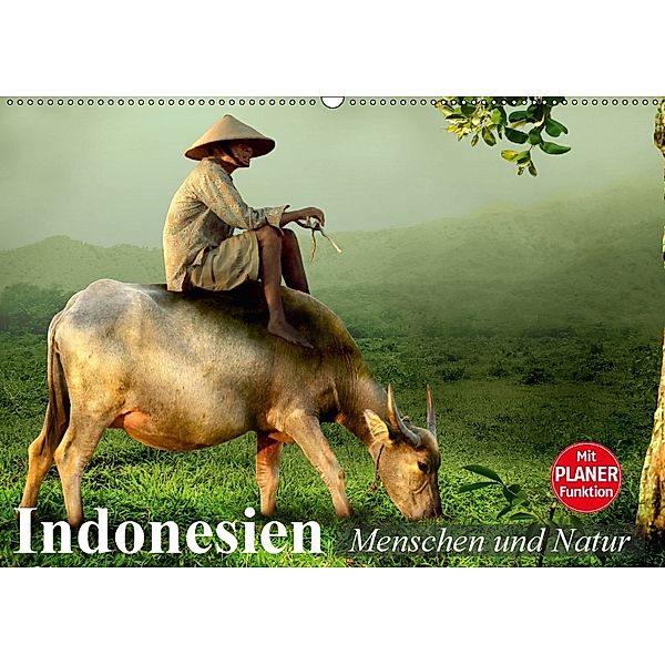 Indonesien. Menschen und Natur (Wandkalender 2018 DIN A2 quer), Elisabeth Stanzer