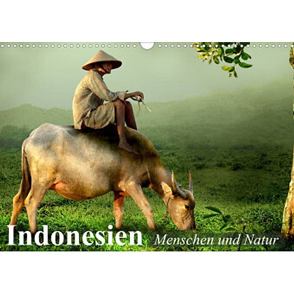 Indonesien. Menschen und Natur (Wandkalender 2022 DIN A3 quer), Elisabeth Stanzer