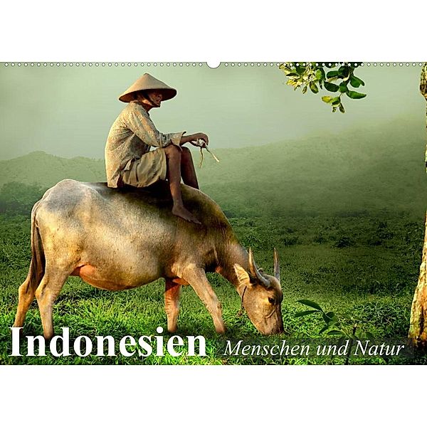 Indonesien. Menschen und Natur (Wandkalender 2023 DIN A2 quer), Elisabeth Stanzer