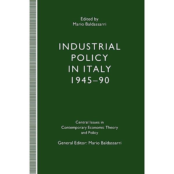 Industrial Policy in Italy, 1945-90, Mario Baldassarri