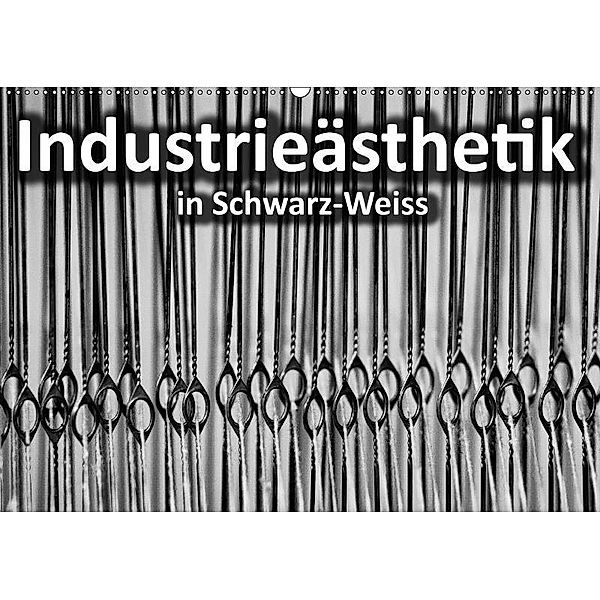 Industrieästhetik in Schwarz-Weiss (Wandkalender 2017 DIN A2 quer), Michael Bücker