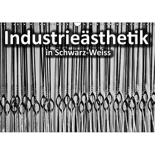 Industrieästhetik in Schwarz-Weiss (Wandkalender 2019 DIN A3 quer), Michael Bücker