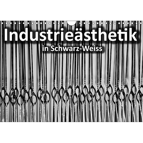 Industrieästhetik in Schwarz-Weiss (Wandkalender 2019 DIN A4 quer), Michael Bücker