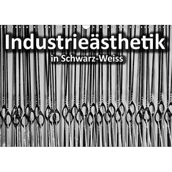 Industrieästhetik in Schwarz-Weiss (Wandkalender 2020 DIN A3 quer), Michael Bücker