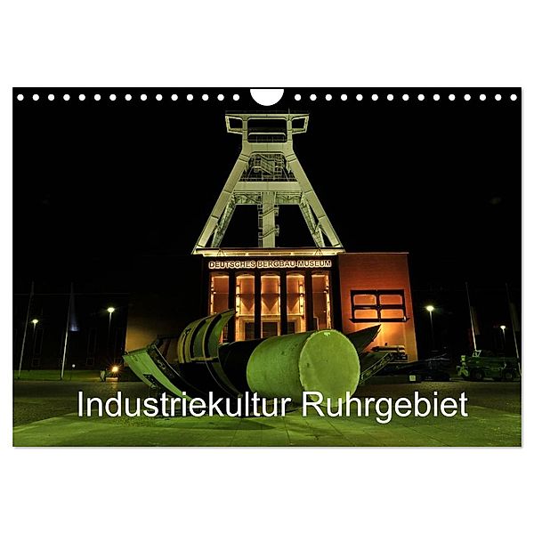 Industriekultur Ruhrgebiet (Wandkalender 2024 DIN A4 quer), CALVENDO Monatskalender, Andreas von Sannowitz