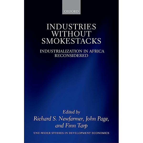 Industries without Smokestacks / WIDER Studies in Development Economics