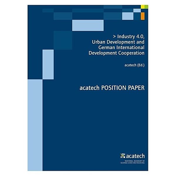 Industry 4.0, Urban Development and German International Development Cooperation