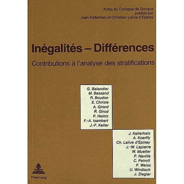 Inégalités-différences