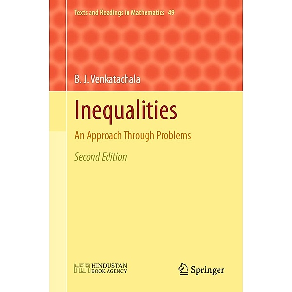 Inequalities / Texts and Readings in Mathematics Bd.49, B. J. Venkatachala