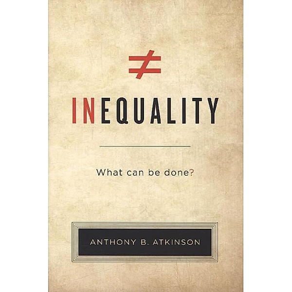 Inequality, Anthony B. Atkinson