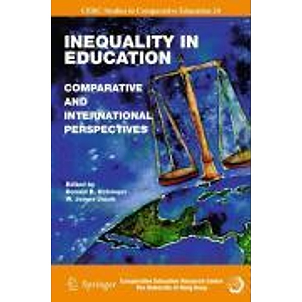 Inequality in Education / CERC Studies in Comparative Education Bd.24