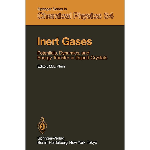 Inert Gases / Springer Series in Chemical Physics Bd.34