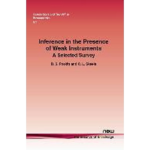 Inference in the Presence of Weak Instruments: A Selected Survey, D. S. Poskitt, C. L. Skeels
