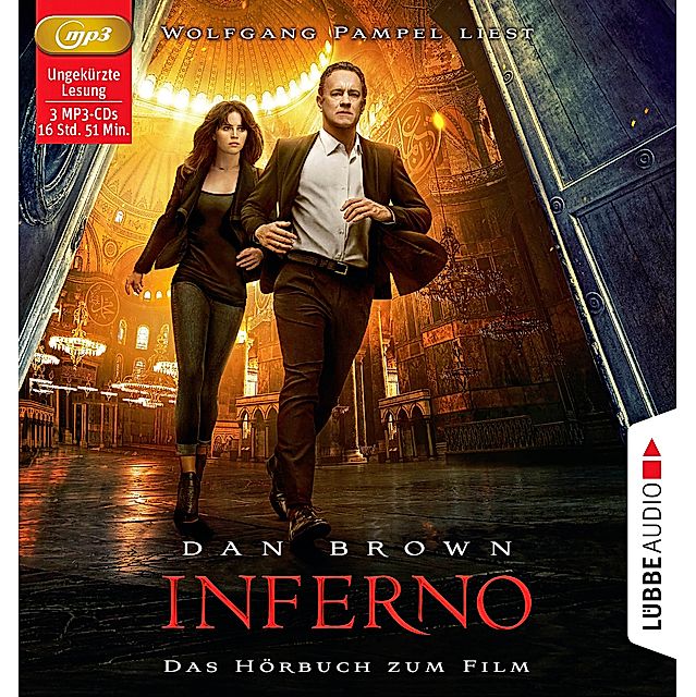 Inferno, 3 Audio-CD, 3 MP3 Hörbuch von Dan Brown - Weltbild.at