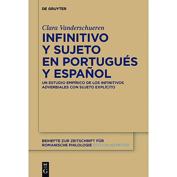 Infinitivo y sujeto en portugués y español, Clara Vanderschueren