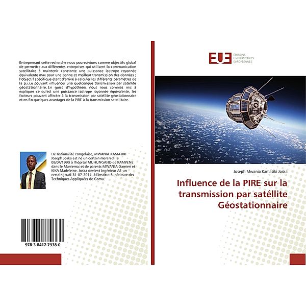 Influence de la PIRE sur la transmission par satéllite Géostationnaire, Joseph Mwania Kamatiki Joska