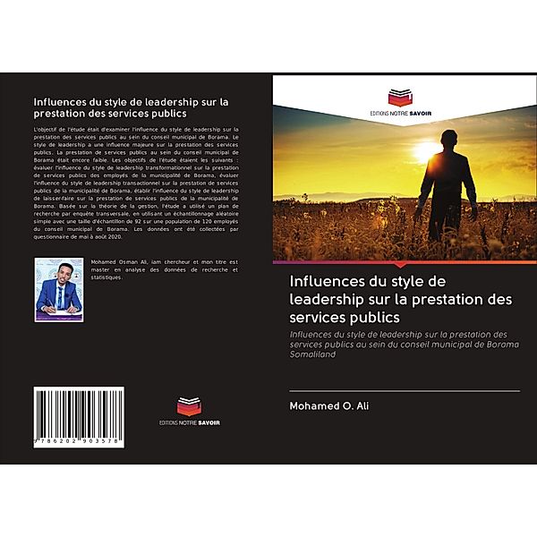 Influences du style de leadership sur la prestation des services publics, Mohamed O. Ali