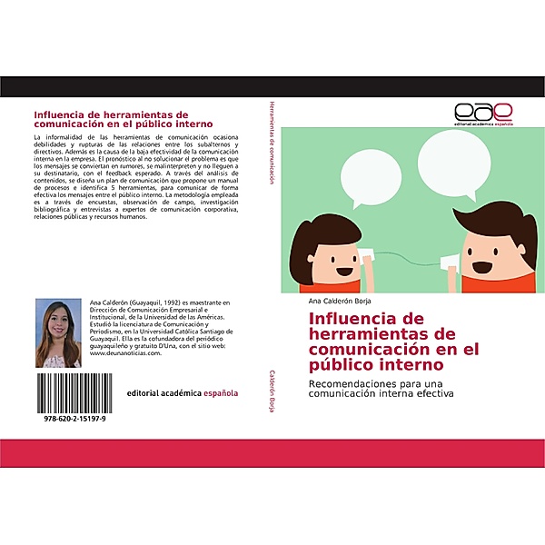 Influencia de herramientas de comunicación en el público interno, Ana Calderón Borja