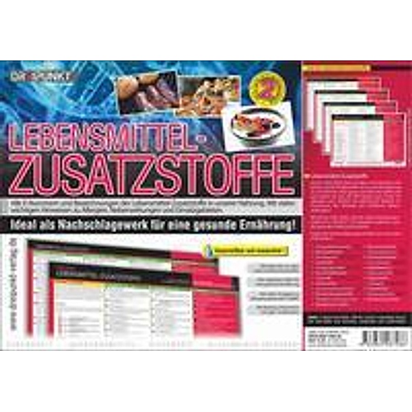 Info-Tafel-Set Lebensmittel-Zusatzstoffe, Schulze Media GmbH