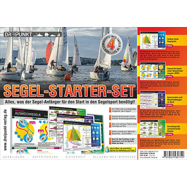 Info-Tafel-Set 'Segel-Starter-Set', 4 Info-Tafeln, Michael Schulze