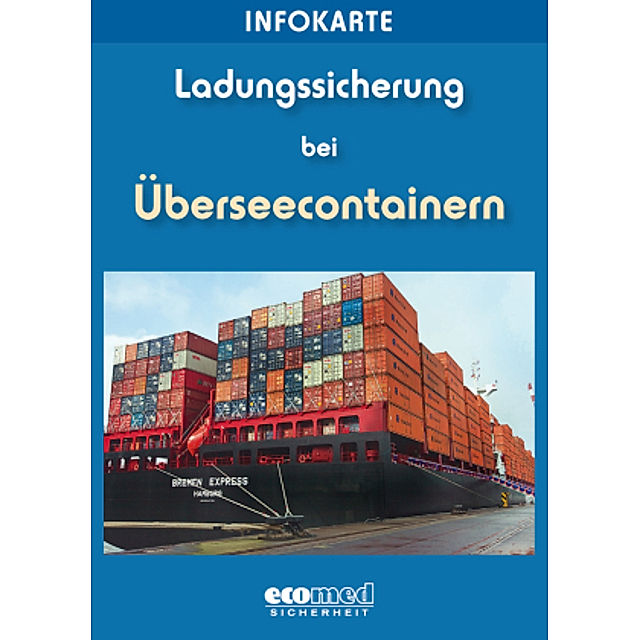 Infokarte Ladungssicherung bei Überseecontainern Buch versandkostenfrei