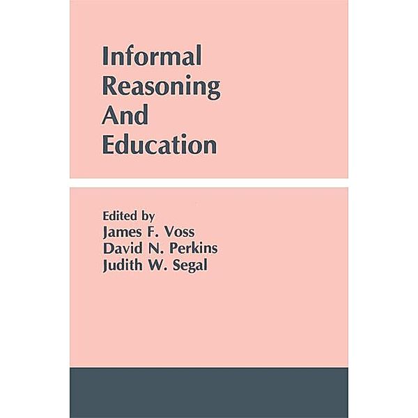 Informal Reasoning and Education