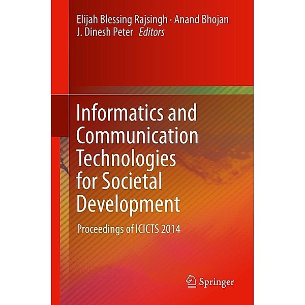 Informatics and Communication Technologies for Societal Development
