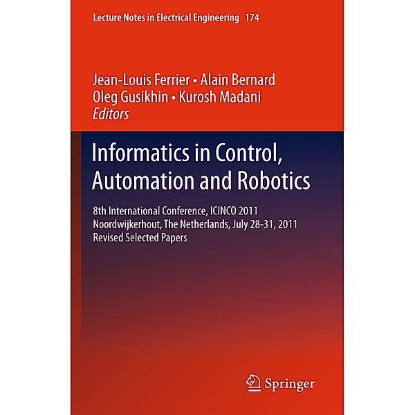 Informatics in Control, Automation and Robotics