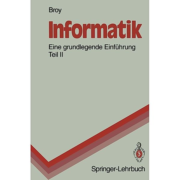 Informatik / Springer-Lehrbuch, Manfred Broy
