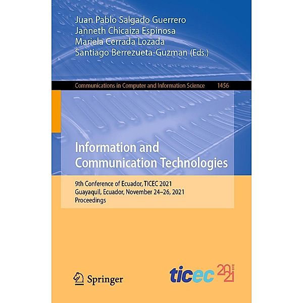 Information and Communication Technologies / Communications in Computer and Information Science Bd.1456