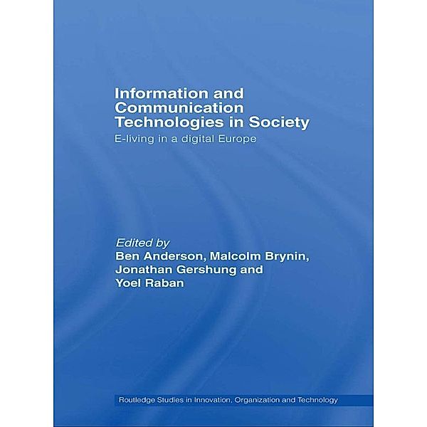 Information and Communications Technologies in Society