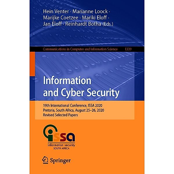 Information and Cyber Security / Communications in Computer and Information Science Bd.1339