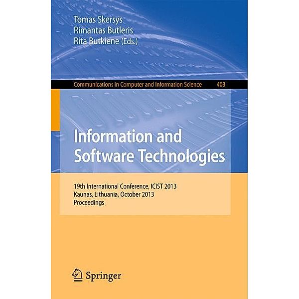 Information and Software Technologies