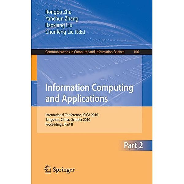 Information Computing and Applications, Part II