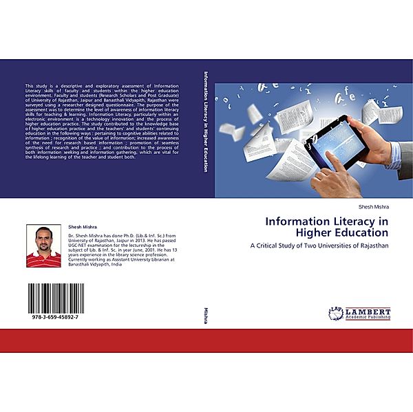 Information Literacy in Higher Education, Shesh Mishra