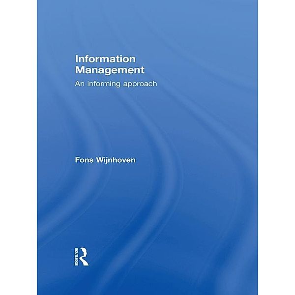 Information Management, Fons Wijnhoven