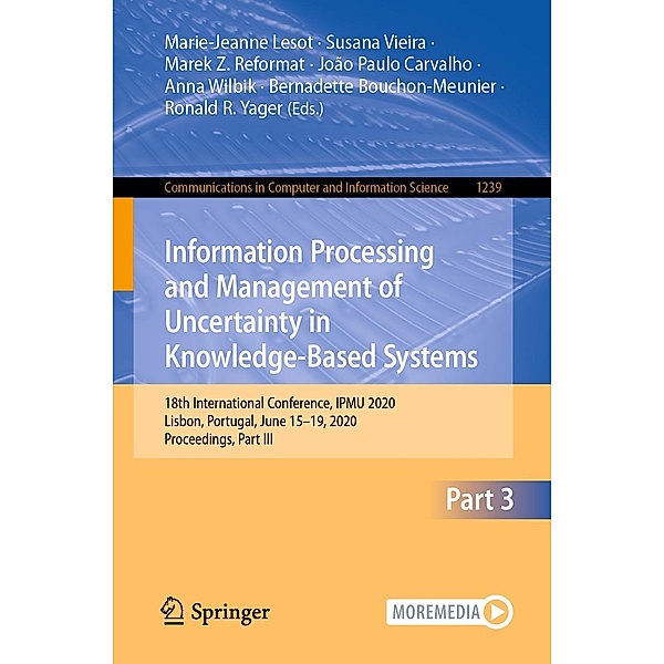 Information Processing and Management of Uncertainty in Knowledge-Based Systems / Communications in Computer and Information Science Bd.1239