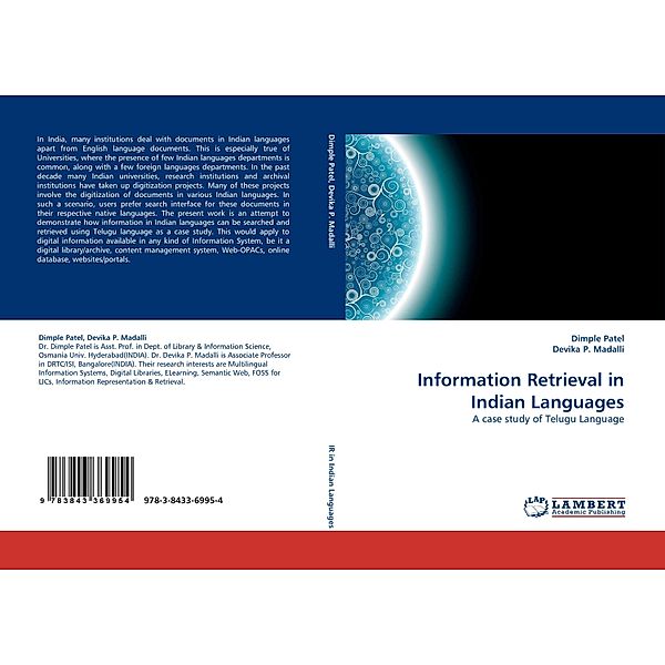 Information Retrieval in Indian Languages, Dimple Patel, Devika P. Madalli