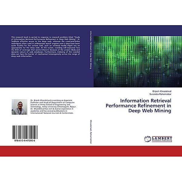 Information Retrieval Performance Refinement in Deep Web Mining, Brijesh Khnadelwal, Surendra Rahamatkar