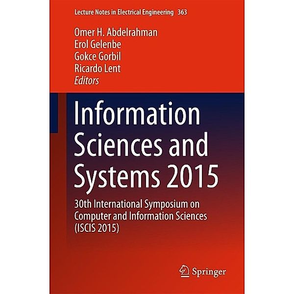 Information Sciences and Systems 2015 / Lecture Notes in Electrical Engineering Bd.363