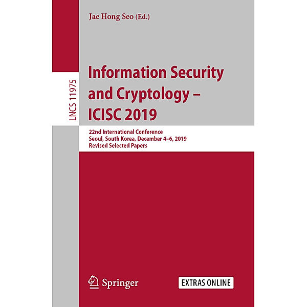 Information Security and Cryptology - ICISC 2019