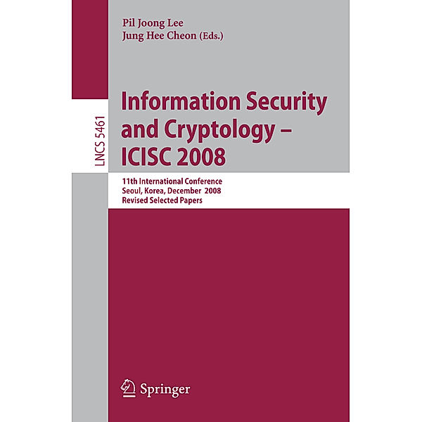 Information Security and Cryptoloy - ICISC 2008