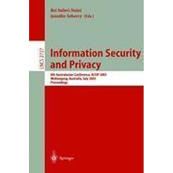 Information Security and Privacy