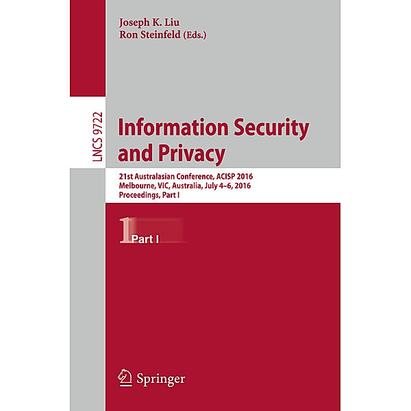 Information Security and Privacy