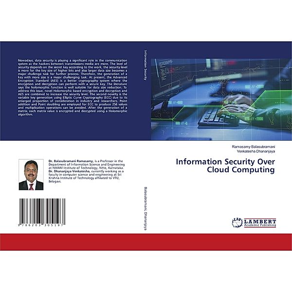 Information Security Over Cloud Computing, Ramasamy Balasubramani, Venkatesha Dhananjaya