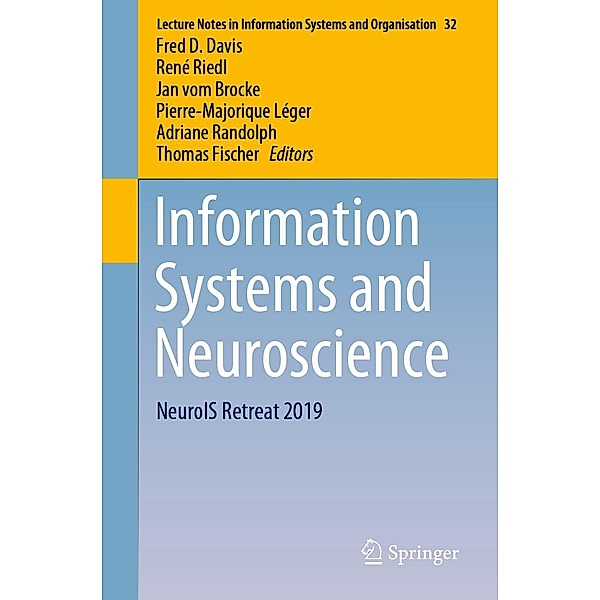 Information Systems and Neuroscience / Lecture Notes in Information Systems and Organisation Bd.32