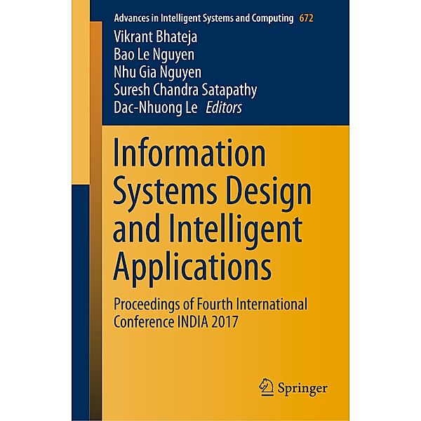 Information Systems Design and Intelligent Applications