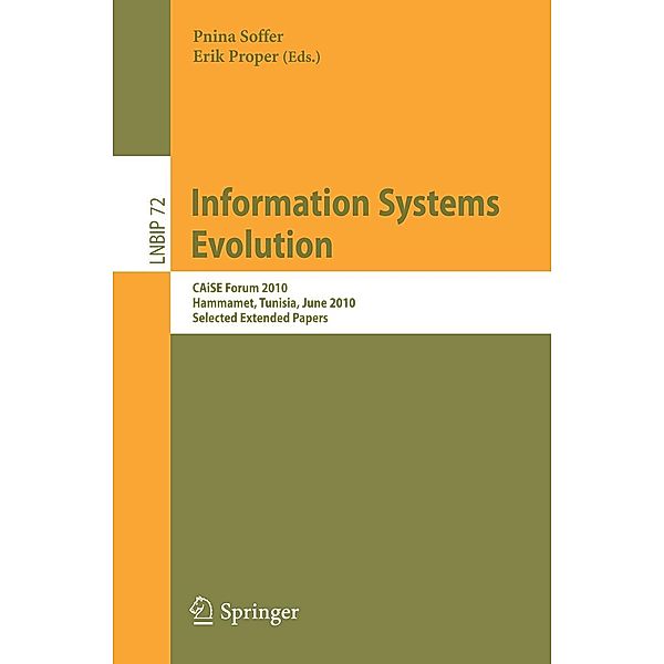 Information Systems Evolution / Lecture Notes in Business Information Processing Bd.72