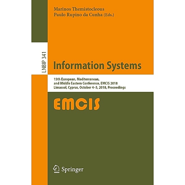 Information Systems / Lecture Notes in Business Information Processing Bd.341