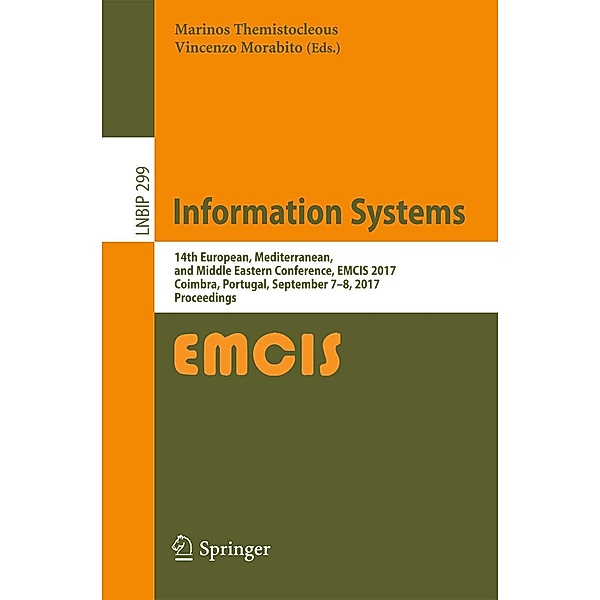 Information Systems / Lecture Notes in Business Information Processing Bd.299